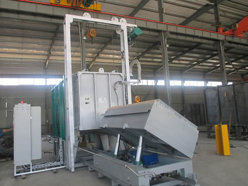 全纖維高溫翻轉(zhuǎn)式臺(tái)車(chē)爐